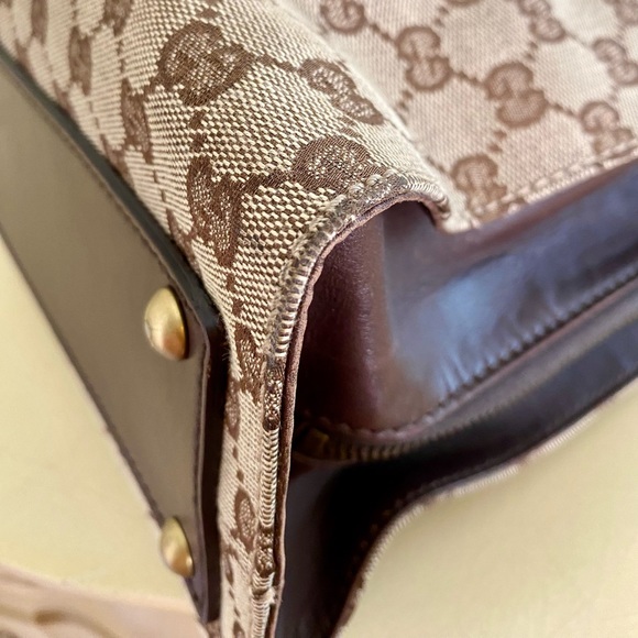 Gucci braided handle tote - Picture 10 of 16